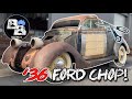 1936 Ford 5 to 3 window conversion and chop: Part 1: Backyardbuilds