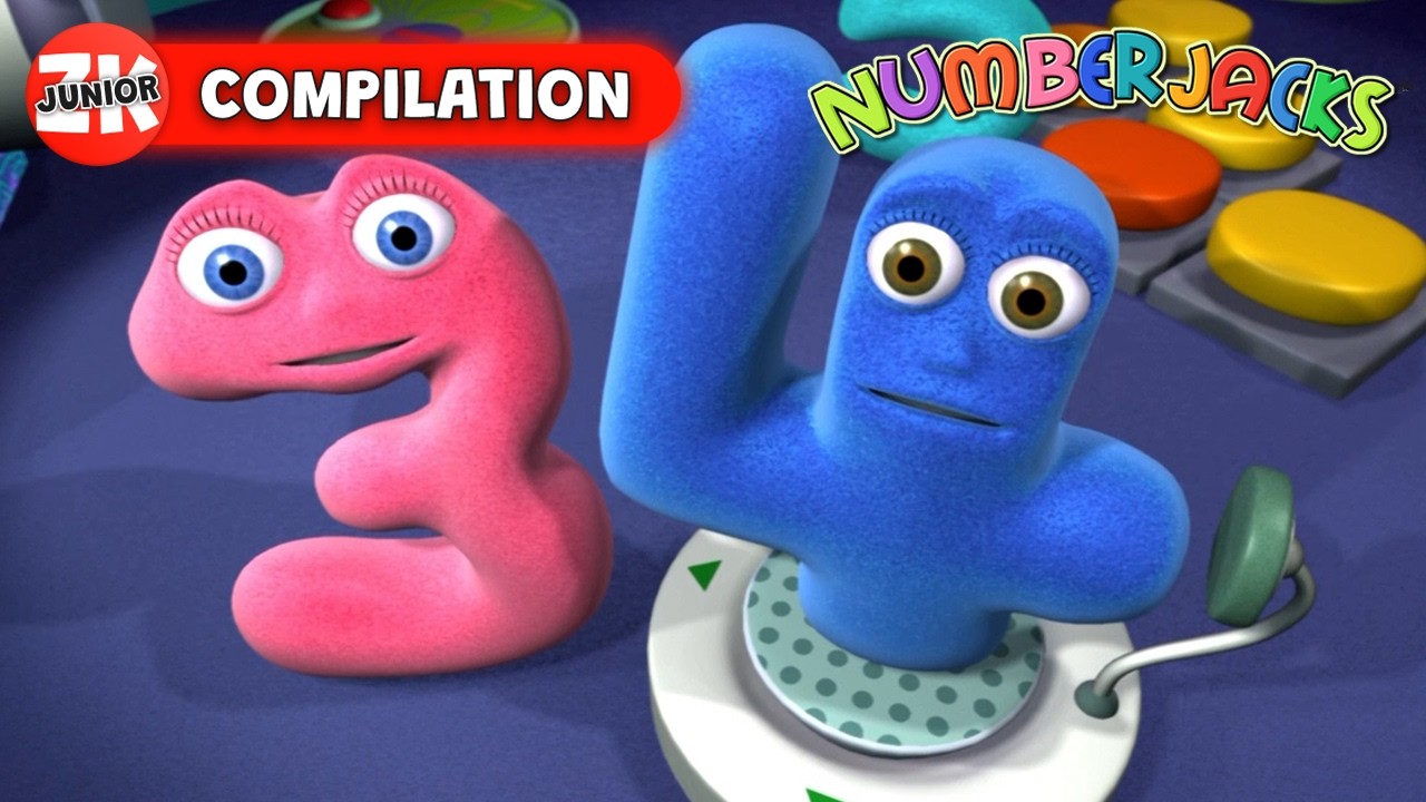 Heavy, Light And All Things Weight! ⚖️ Numberjacks | Full