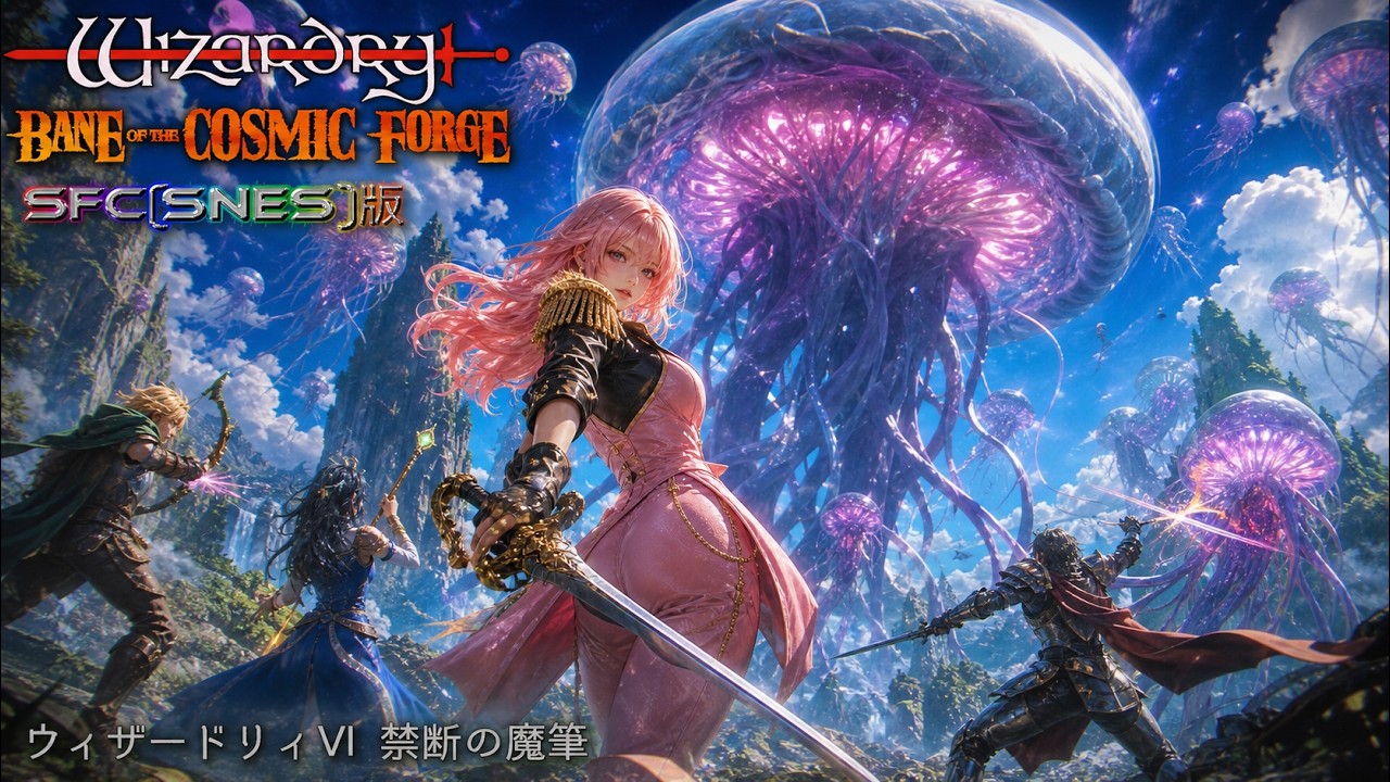WIZARDRYⅥ 禁断の魔筆 】(SFC版) #04「渓谷」 - YouTube