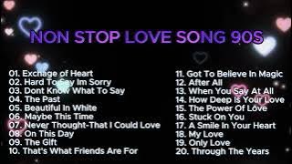 ❤️Exchange of Hearts #Non-Stop Love Song 90s🎵