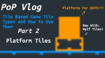 Tile Based Collision Detection and Response - Part 2 - Platform Tiles