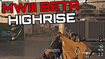 Modern Warfare III Beta PS5 (HIGHRISE MAP)