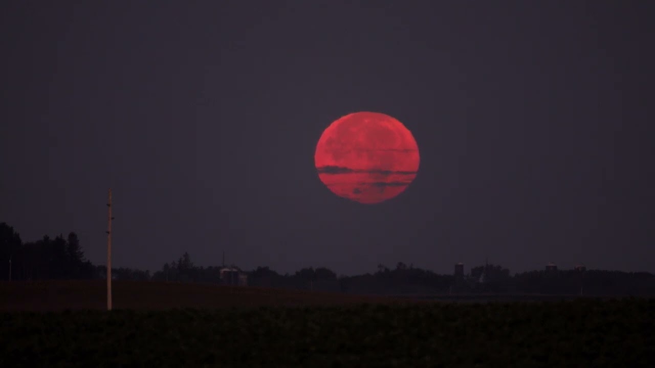 Blood Moon captured in 4k 