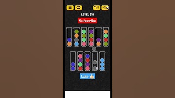 level 318 | Ball sort puzzle level 318 #shorts