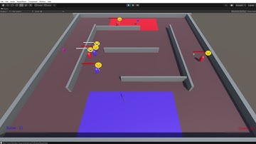C# Unity AI State Machine CaptureTheFlag Demo