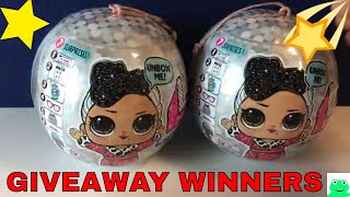 LOL Surprise Doll Bling Series Giveaway Winners Announced | Jelly Frog Toys