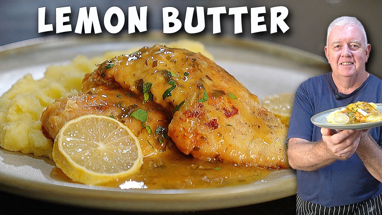 Restaurant Style Chicken Francese Lemon Butter Sauce