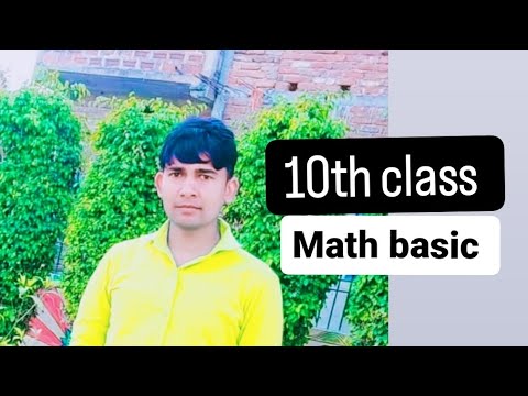 10th class Math basic class 1 - YouTube