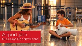 Epic Darbuka Airport Jam With A New Friend In Lisbon