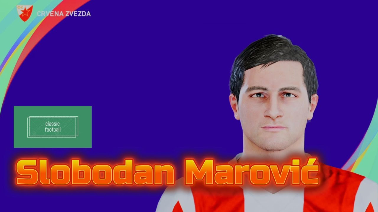 Slobodan Marović - PES Clasico (Face, Body& Stats)