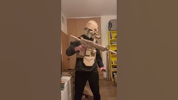 Cardboard M4A1 #cardboardcraft #diy #fakegun #gun #war #m4a1