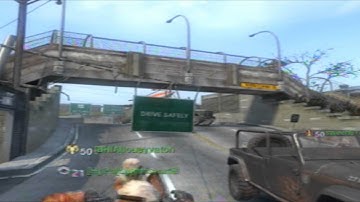 COD Black Ops: Convoy Cross Map Tomahawk