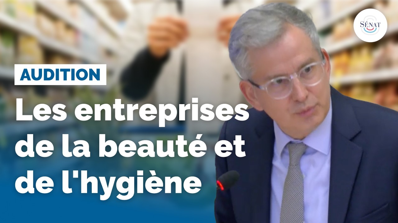 Audition des entreprises de la beauté et de l'hygiène