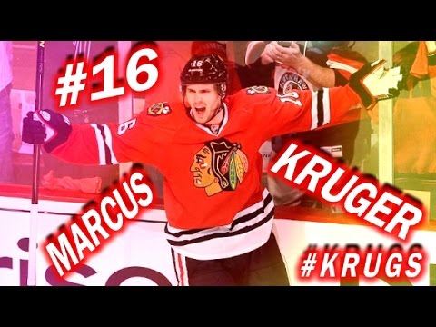 CHICAGO BLACKHAWKS #16 MARCUS KRUGER HIGHLIGHTS 16-17 (HD)