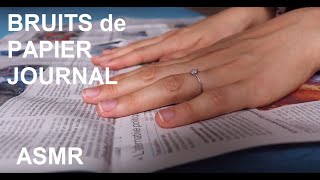ASMR français - Je lis le journal en silence screenshot 2