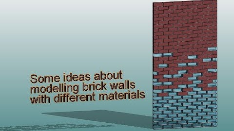 Everyday Revit (Day 413) - Some Experiments of Glass Brick Wall
