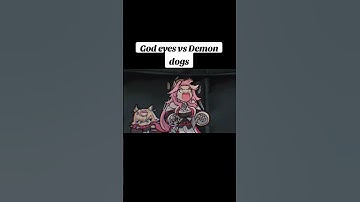 Demon dogs vs god eyes hololive en #hololive #hololiveclips #hololiveenglish #hololiveen #fuwamoco