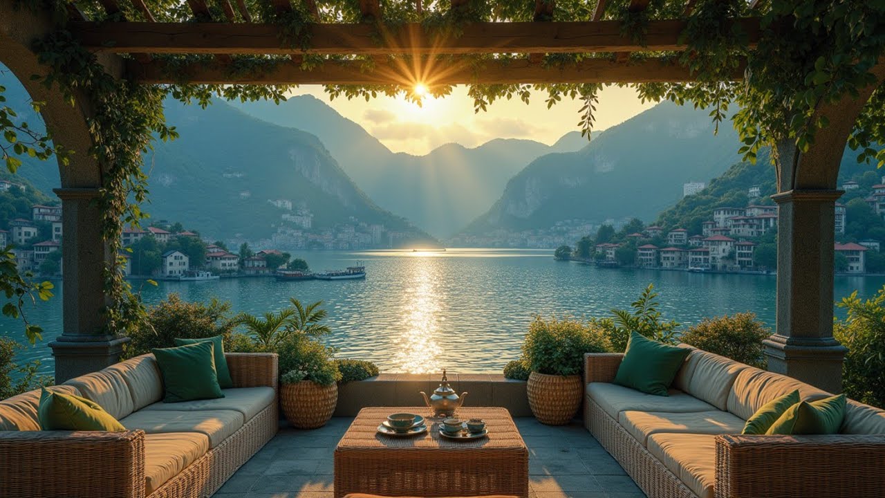 Серенада на берегу озера: Нежная инструментальная джазовая музыка для расслабления и продуктивности