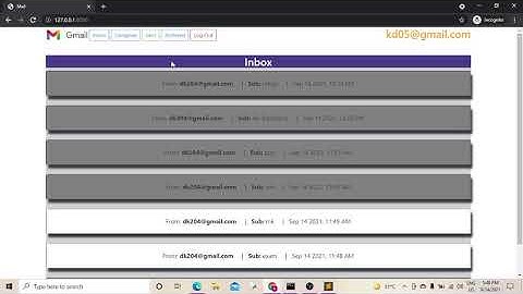 CS50’s Web Programming with Python and JavaScript project 3  Mail