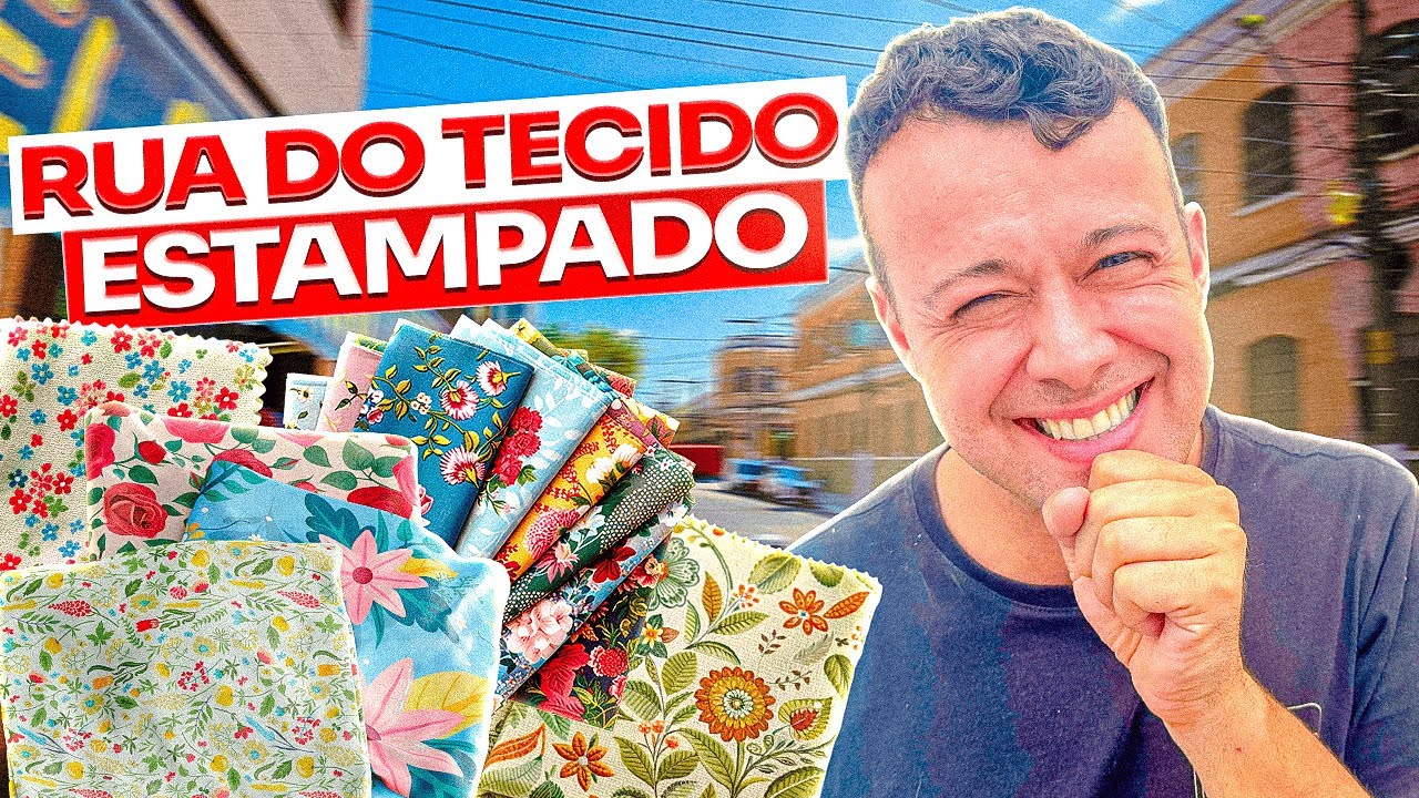 Onde encontrar TECIDOS ESTAMPADOS no BRÁS em SP?