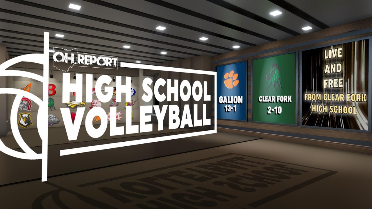 Galion Clear Fork Volleyball