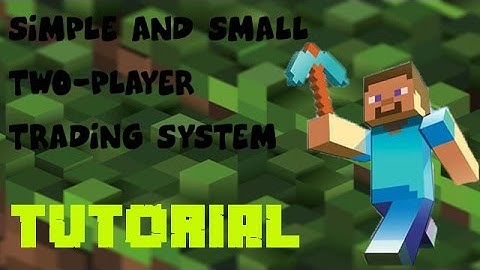 Simple Two-Player Trading Tutorial (Minecraft Xbox one)