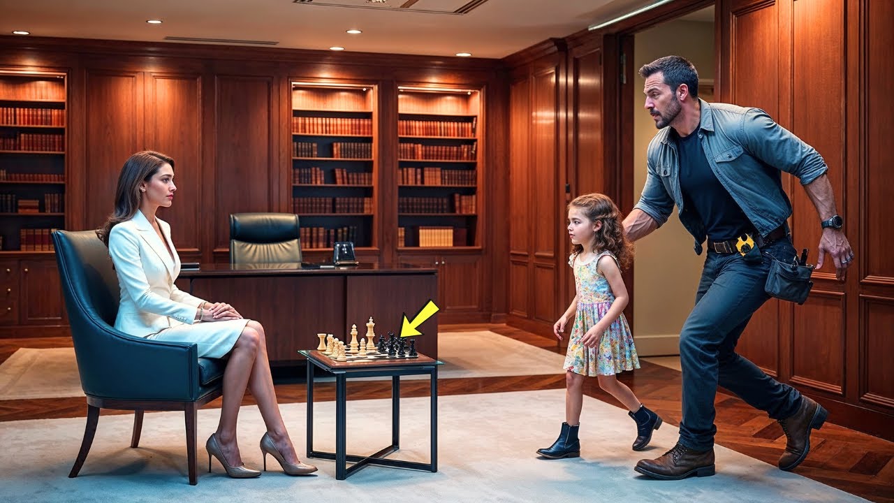 Single Dad Tried to Stop His Daughter from Playing Chess — But Her First Move Left the CEO in Tears