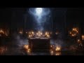 Dark Witch Sanctuary Ambience 🌙 Relaxing Rainy Night for Sleep Focus & Calm