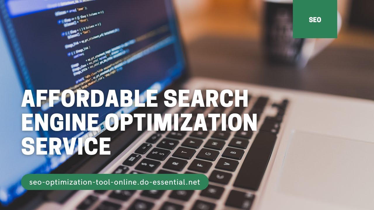 Affordable search engine optimization service - YouTube