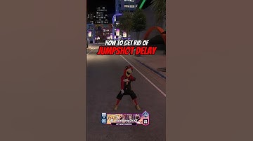 How To Get Rid Of Jumpshot Delay 😳 #2k #nba2k24 #2kshorts