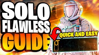 How ANYONE Can SOLO FLAWLESS Warlord's Ruin (Complete Warlock Guide)