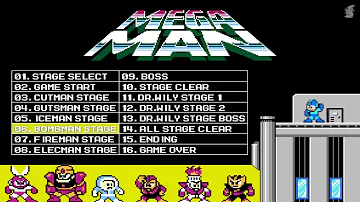 Mega Man Soundtrack (NES OST, 16 Tracks) Megaman 1