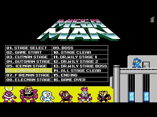 Mega Man Soundtrack (NES OST, 16 Tracks) Megaman 1 class=