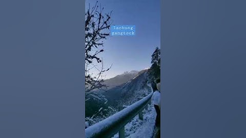 gangtok lachung zero point, #zeropoint #snowfall #gangtok #shorts