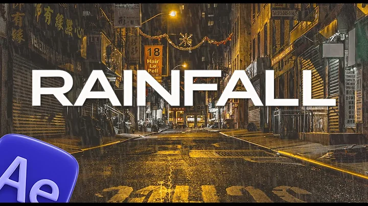 How to Create Realistic Rain Effects in After Effects: Rainfall Plugin Tutorial