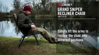 Cygnet | Grand Sniper Recliner Chair | Fishing Chairs | Affordable