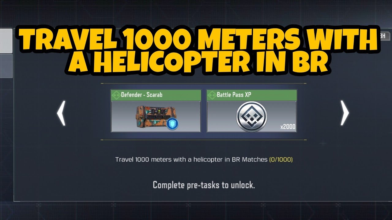 cod mobile travel 1000 meters in br matches