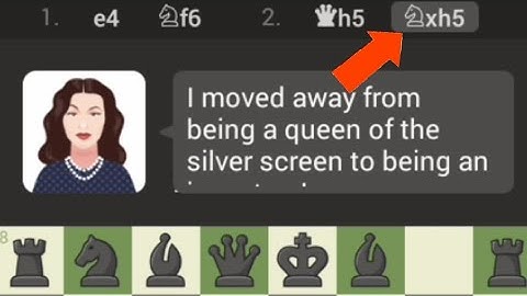 Chess.com how to beat Hedy Lamarr