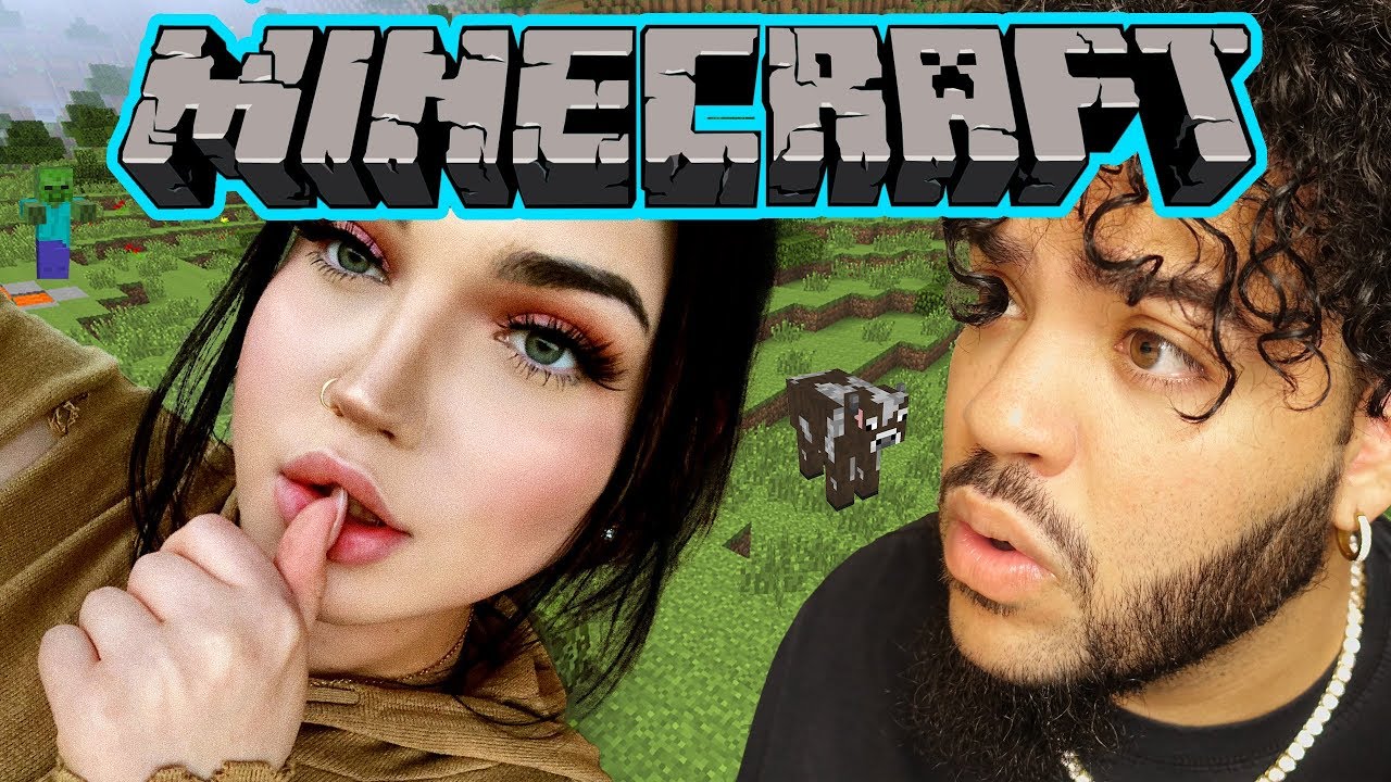 Playing Minecraft For The FIRST Time | Minecraft Part 1 - YouTube