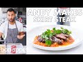 Andy Makes Skirt Steak with Romesco Sauce | From the Test Kitchen | Bon Appétit