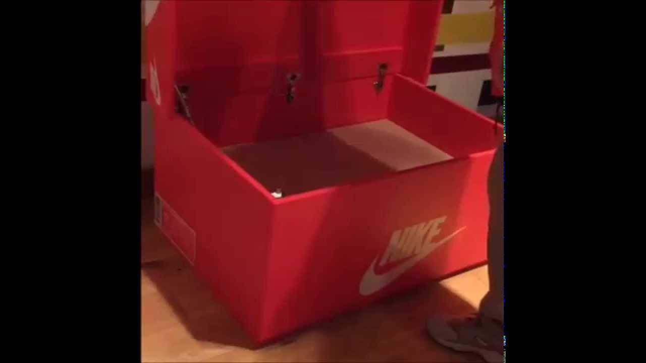 Jordan Custom Shoe Box Storage 