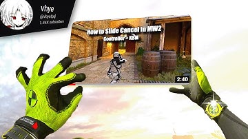 HOW TO SLIDE CANCEL WITH VHYE IN WARZONE 2 (Kbm + Controller)