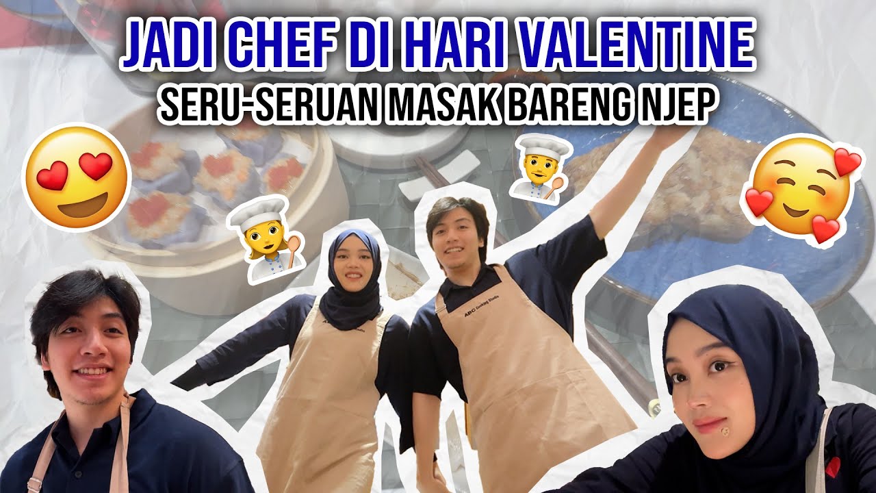 NJEP SO SWEET BANGETTT, NGAJAKIN MASAK-MASAK BARENG DIHARI VALENTINE!
