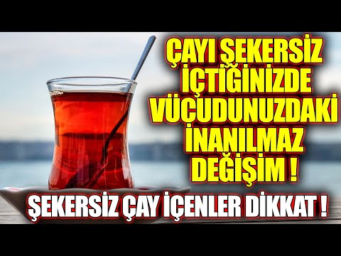 Video: Bir fincan çaydaki şekere ne olur ks3?