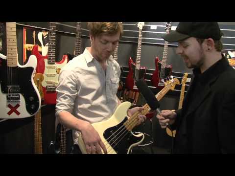 Musikmesse 2011 - Fender Matt Freeman Custom Bass ENG