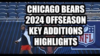 2024 Chicago Bears New Additions || Highlights || #nfl #chicagobears #bears #football #nfldraft