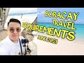 BORACAY TRAVEL REQUIREMENTS (UPDATED) - JUNE 2021 | JM BANQUICIO