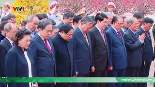 Bản tin trưa 13/02: Lãnh đạo Đảng, Nhà nước viếng Chủ tịch Hồ Chí Minh và các anh hùng liệt sĩ | VTV