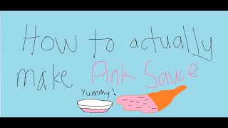 How To Make The Tiktok Pink Sauce in 7 Minutes!  | Guide |