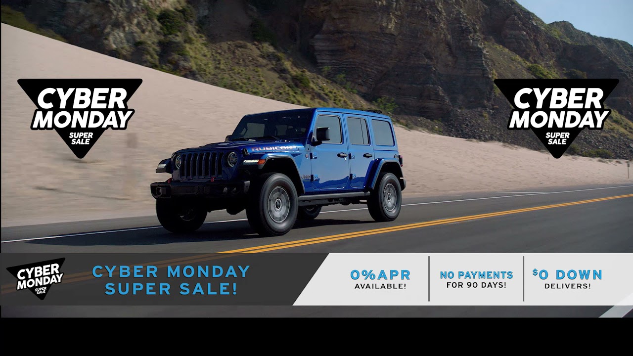 Cyber Monday Super Sale at Frisco Chrysler Dodge Jeep RAM!
